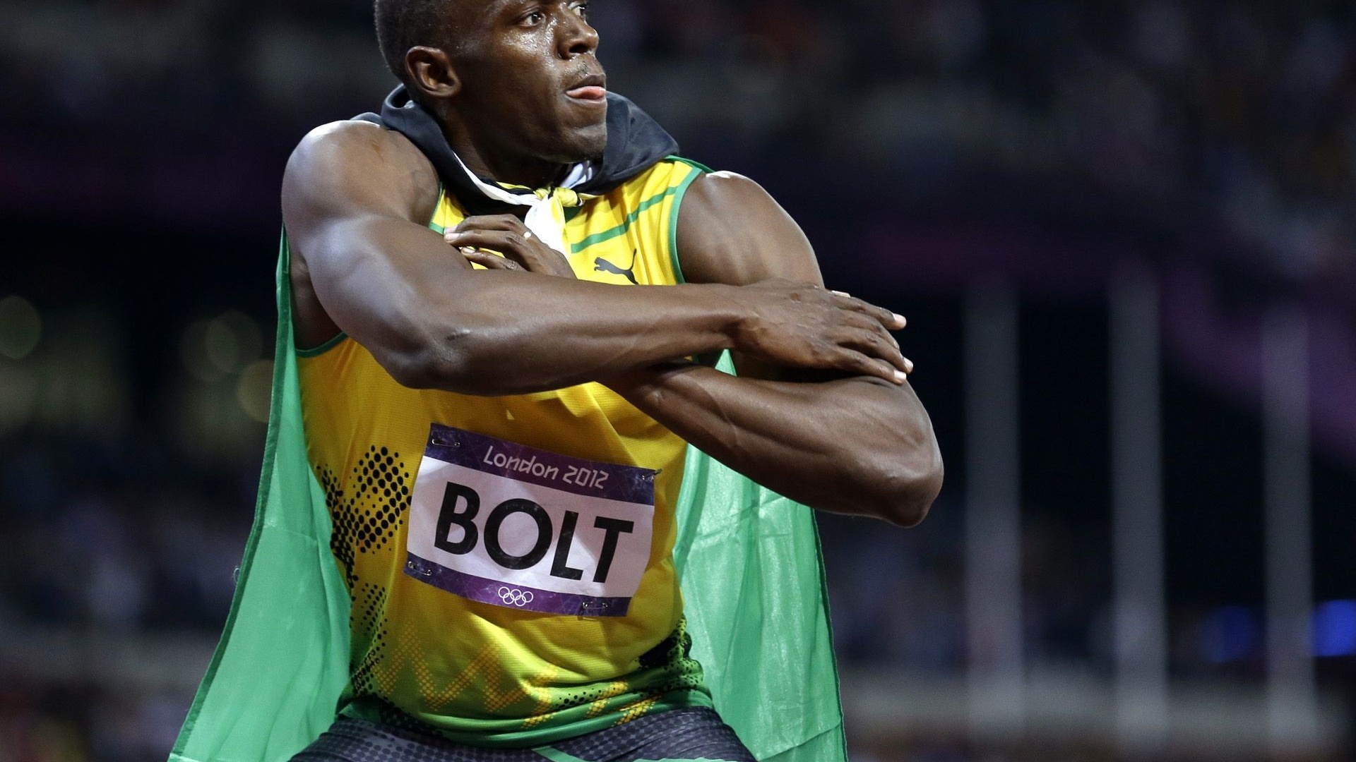 Usain Bolt Jamaica Sprinting Athletes Olympic Games Cool Pose