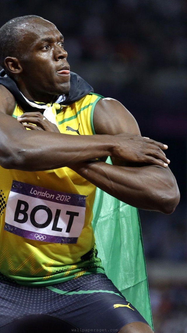 Usain Bolt Jamaica Sprinting Athletes Olympic Games Cool Pose