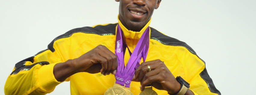 Usain Bolt Jamaica Sprinting Champion Athletes London Olympic Games