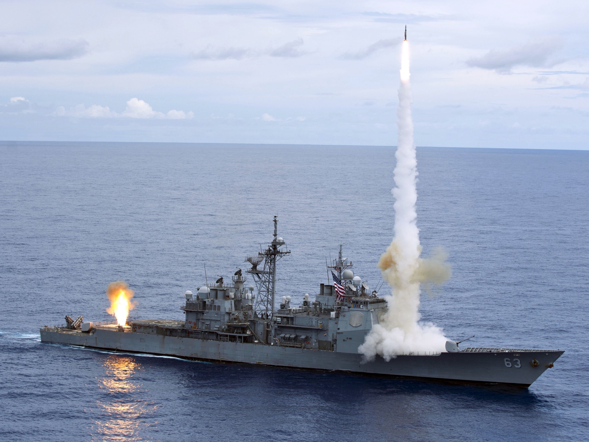 USS Cowpens (CG-63) Missile Cruiser