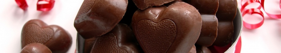 Valentines Day Chocolate Hearts