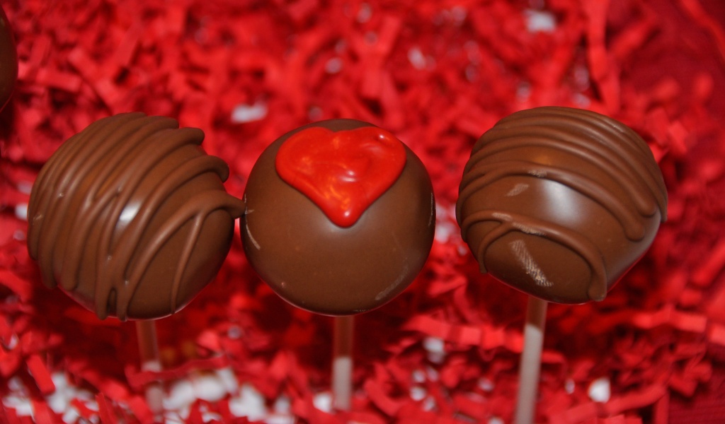 Valentines Day Chocolate Pops