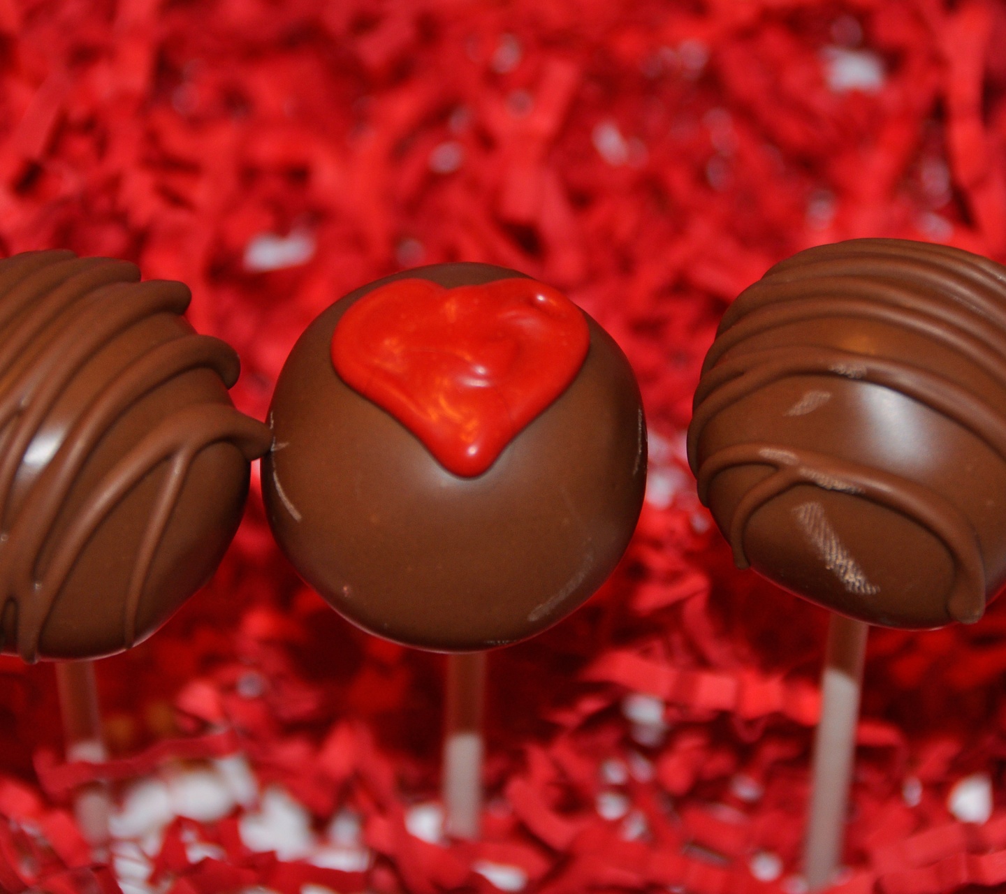 Valentines Day Chocolate Pops