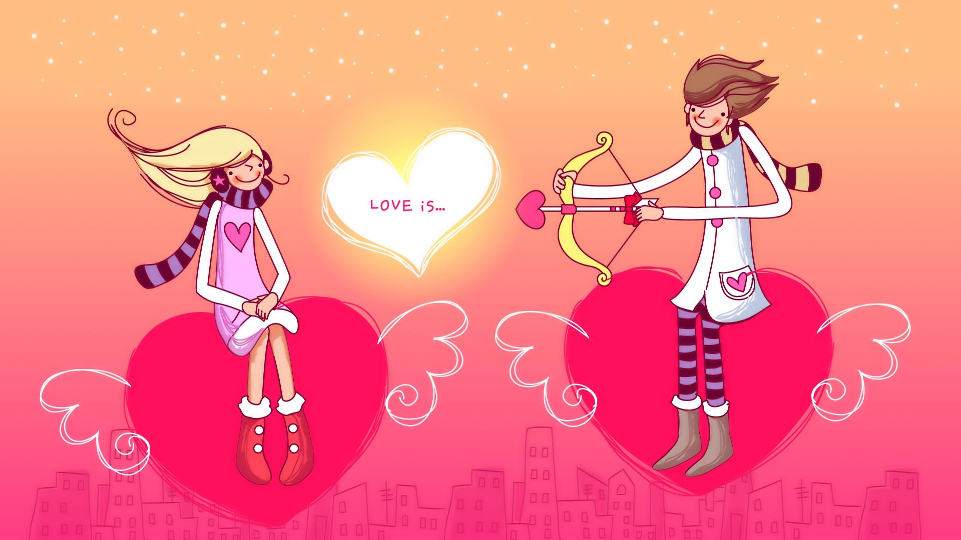 Valentines Day Cupid Arrows