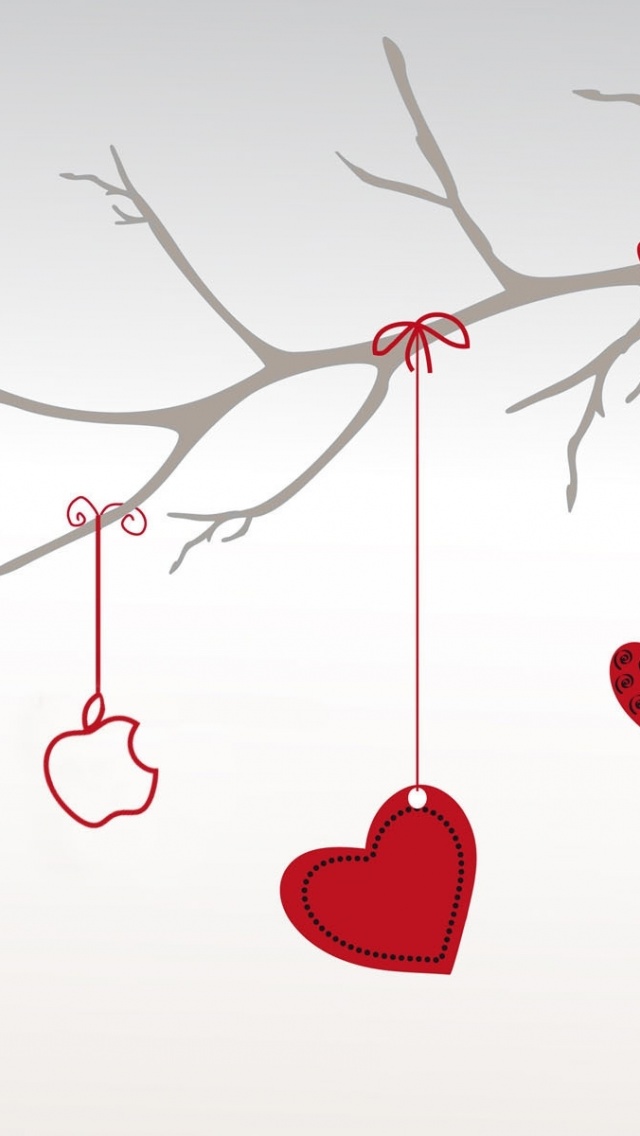 Valentines Day Hearts Branch