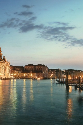 Venice - Grand Canal And Cathedral 