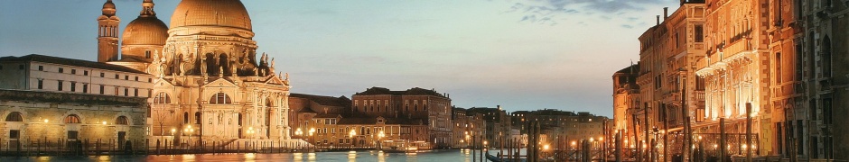 Venice - Grand Canal And Cathedral 