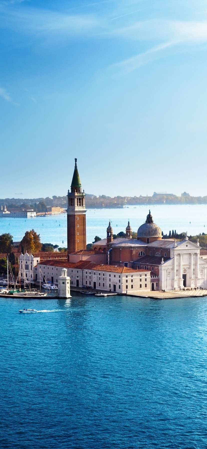 Venice Italy Sea Architecture Houses Boats