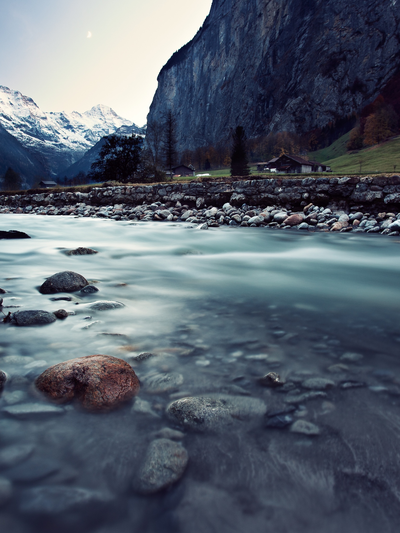 Village Lauterbrunnen In Switzerland