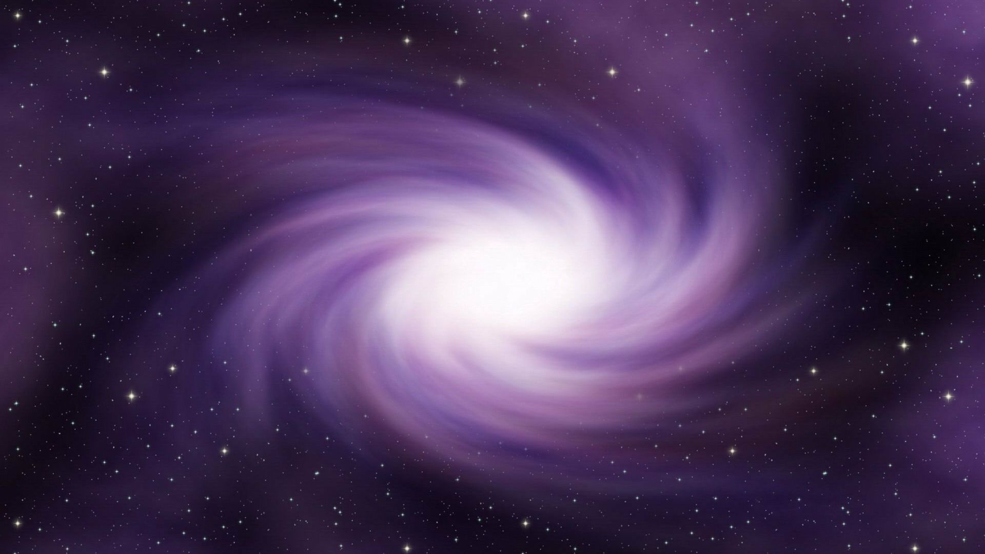 Violet Space Galaxy