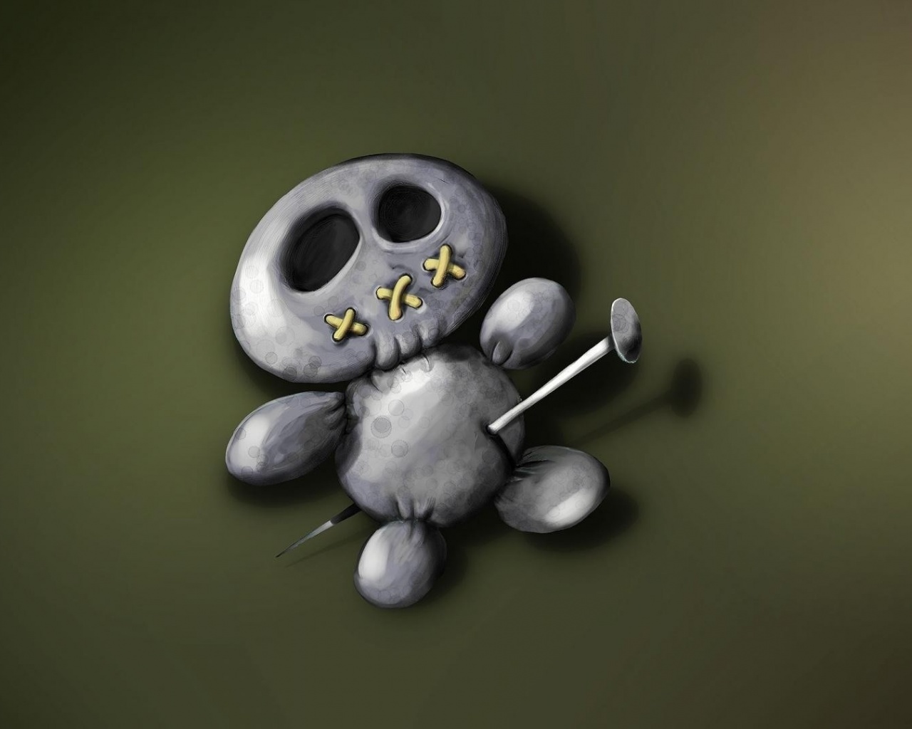 Voodoo Doll Toy Scary