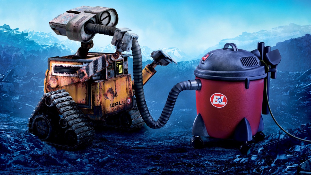 Wall E Robot Vacuum Cleaner Funny