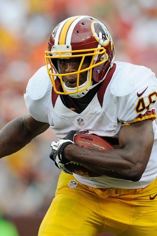 Washington Redskins American Professional Football Alfred Morris