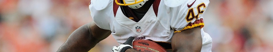 Washington Redskins American Professional Football Alfred Morris