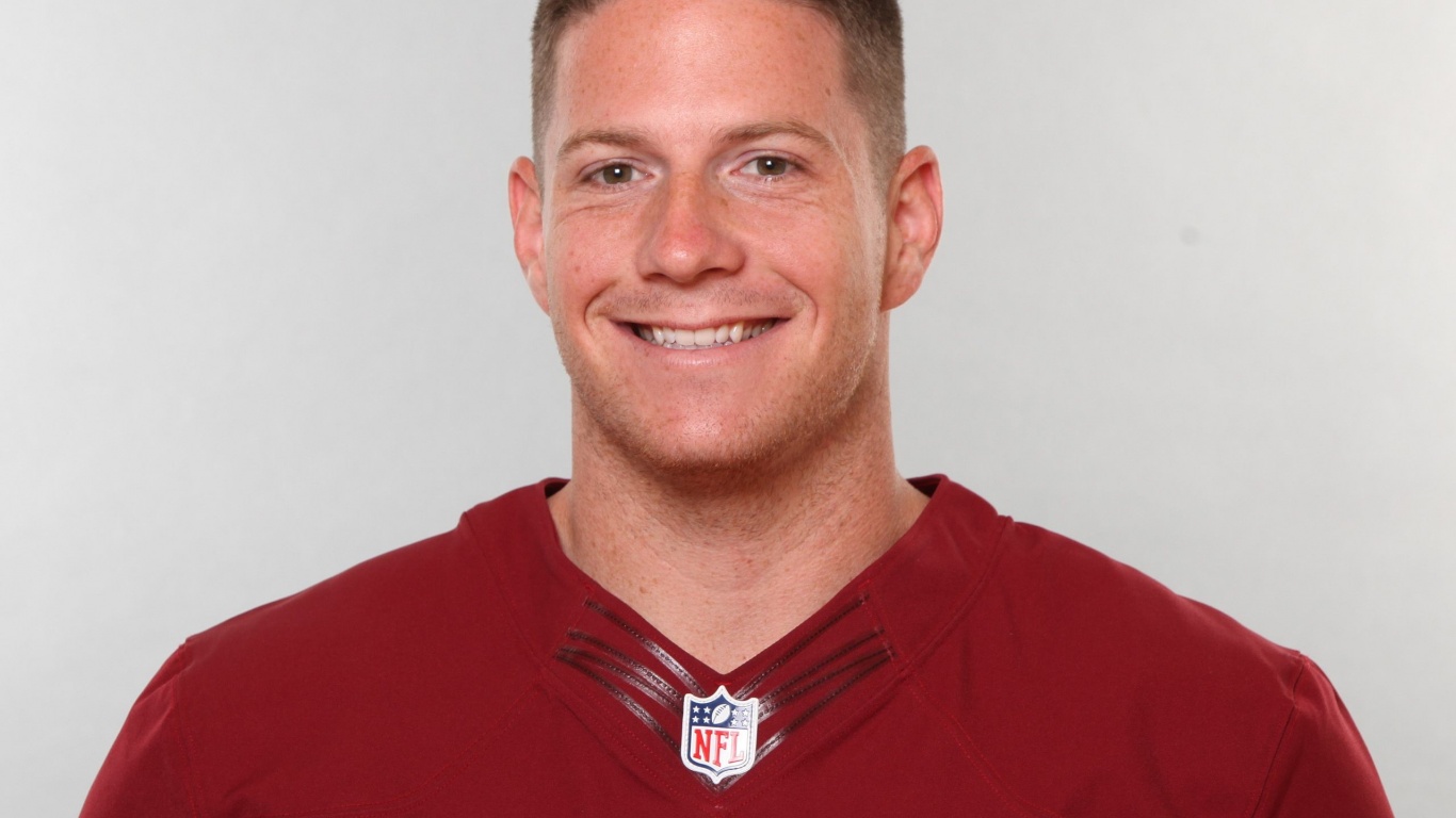 Washington Redskins American Professional Football Sundberg Nick