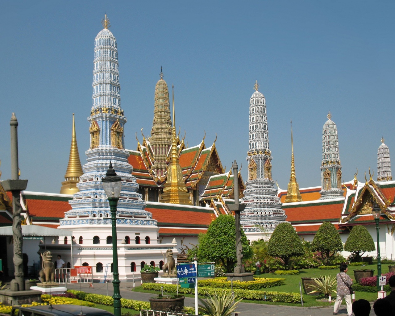 Wat Phra Kaeo Phra Nakhon Bangkok Thailand