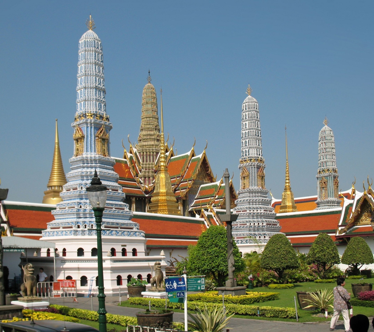 Wat Phra Kaeo Phra Nakhon Bangkok Thailand