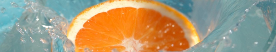 Water Fruits Food Splash Orange Slices