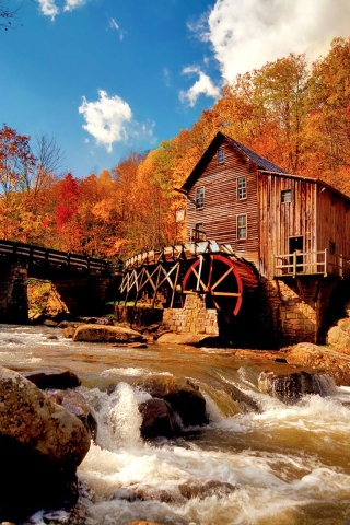 Water Mill Nature Landscapes