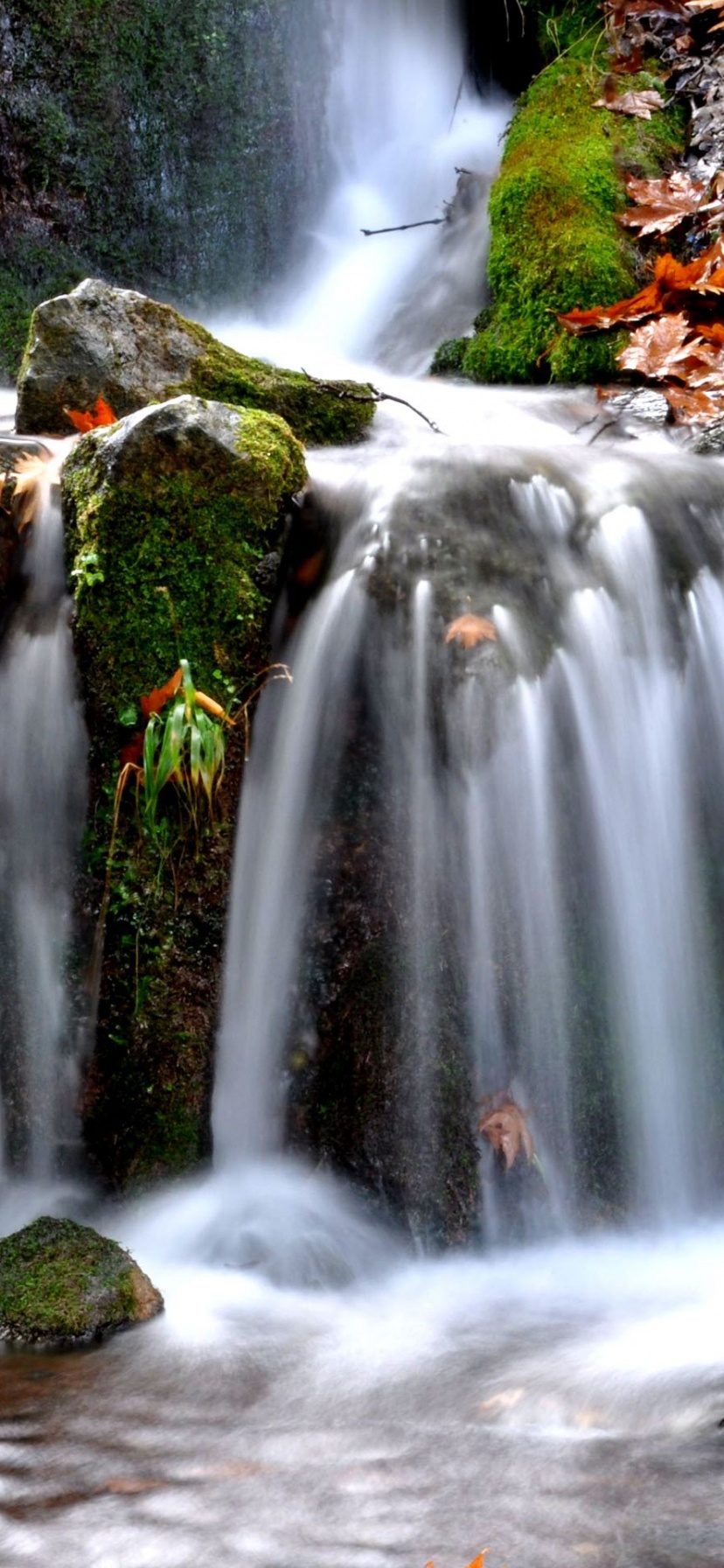 Waterfalls Thessaly Greece Nature Landscapes