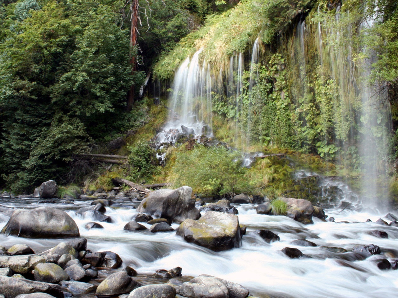 Waterfalls Water Nature