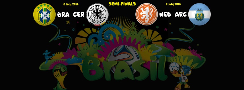 WC Brazil 2014 Semi-finals Bracket