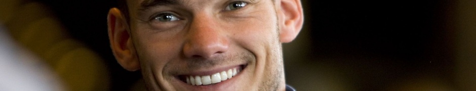 Wesley Sneijder Dutch Football Athlete Smile