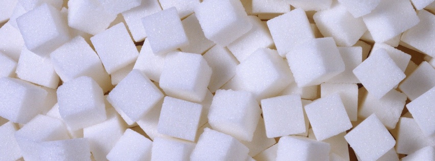 White Food Sugar Cubes