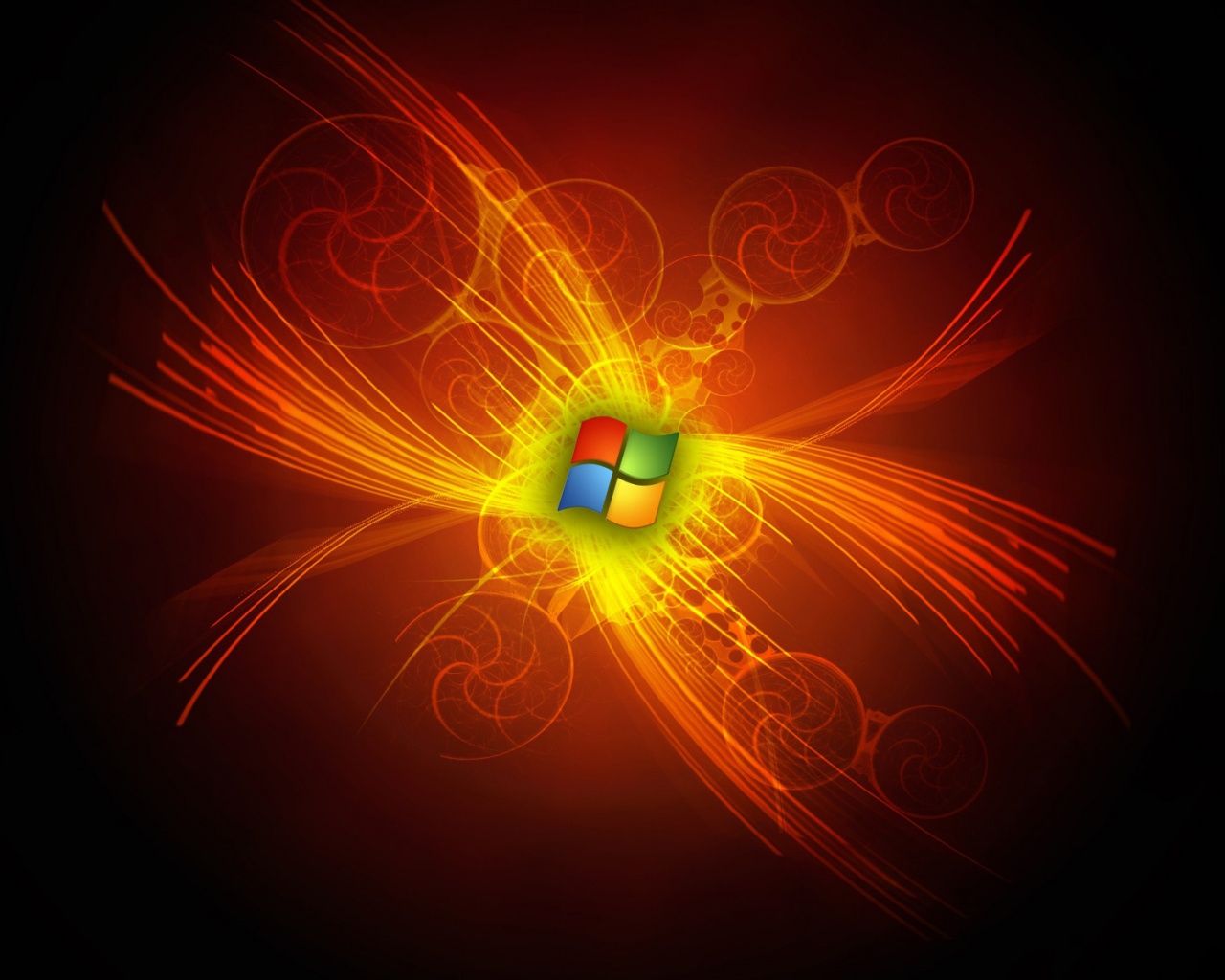 Windows 7 Computer Vector