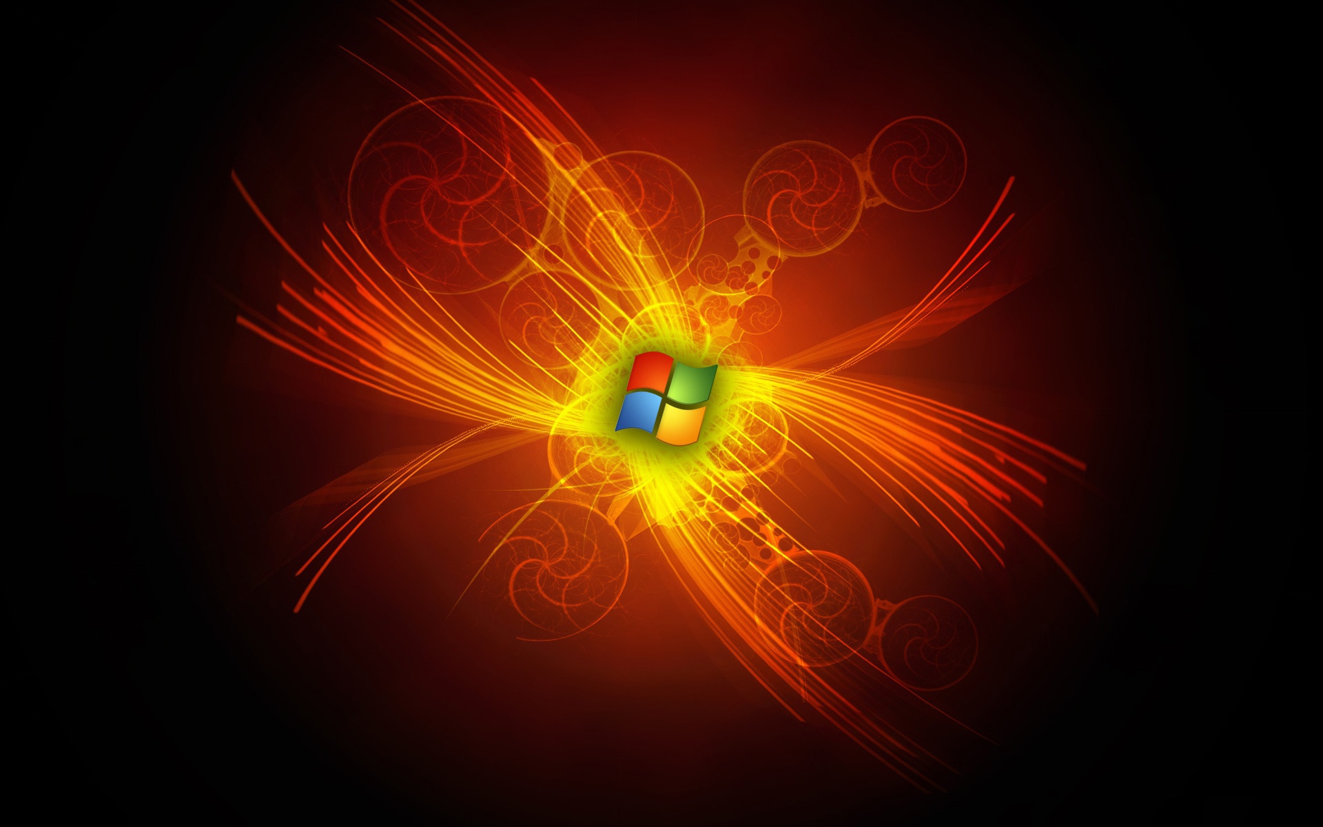 Windows 7 Computer Vector