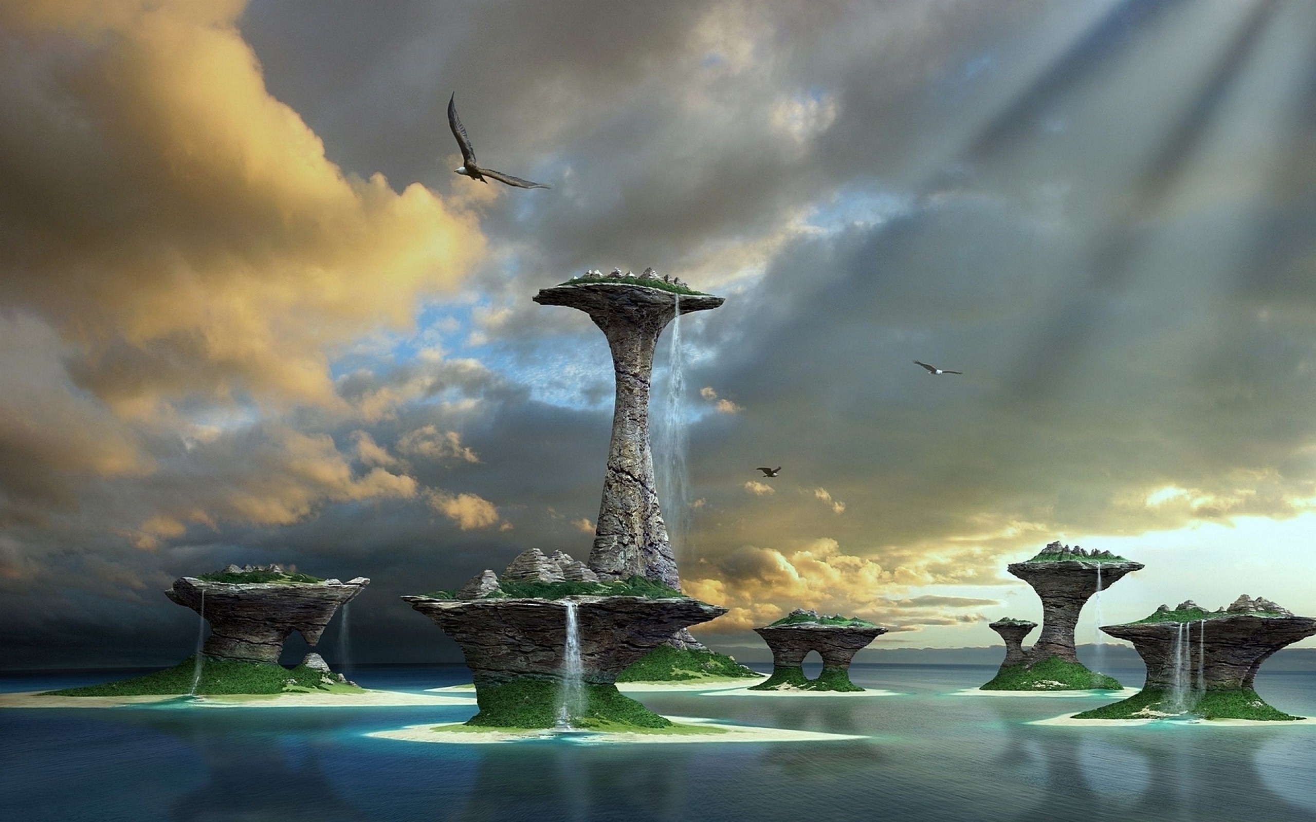 Windows 8 3D Fantasy Lake