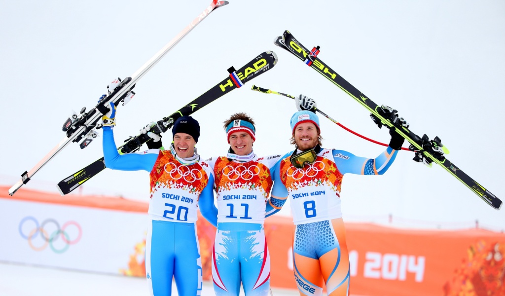 Winners In Alpine Skiing Sochi 2014