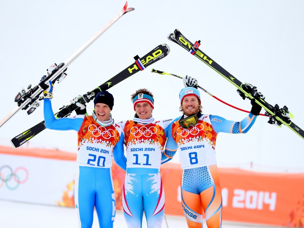 Winners In Alpine Skiing Sochi 2014