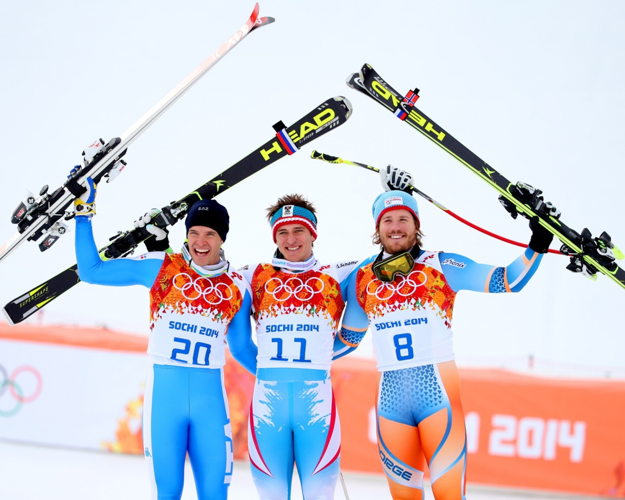 Winners In Alpine Skiing Sochi 2014