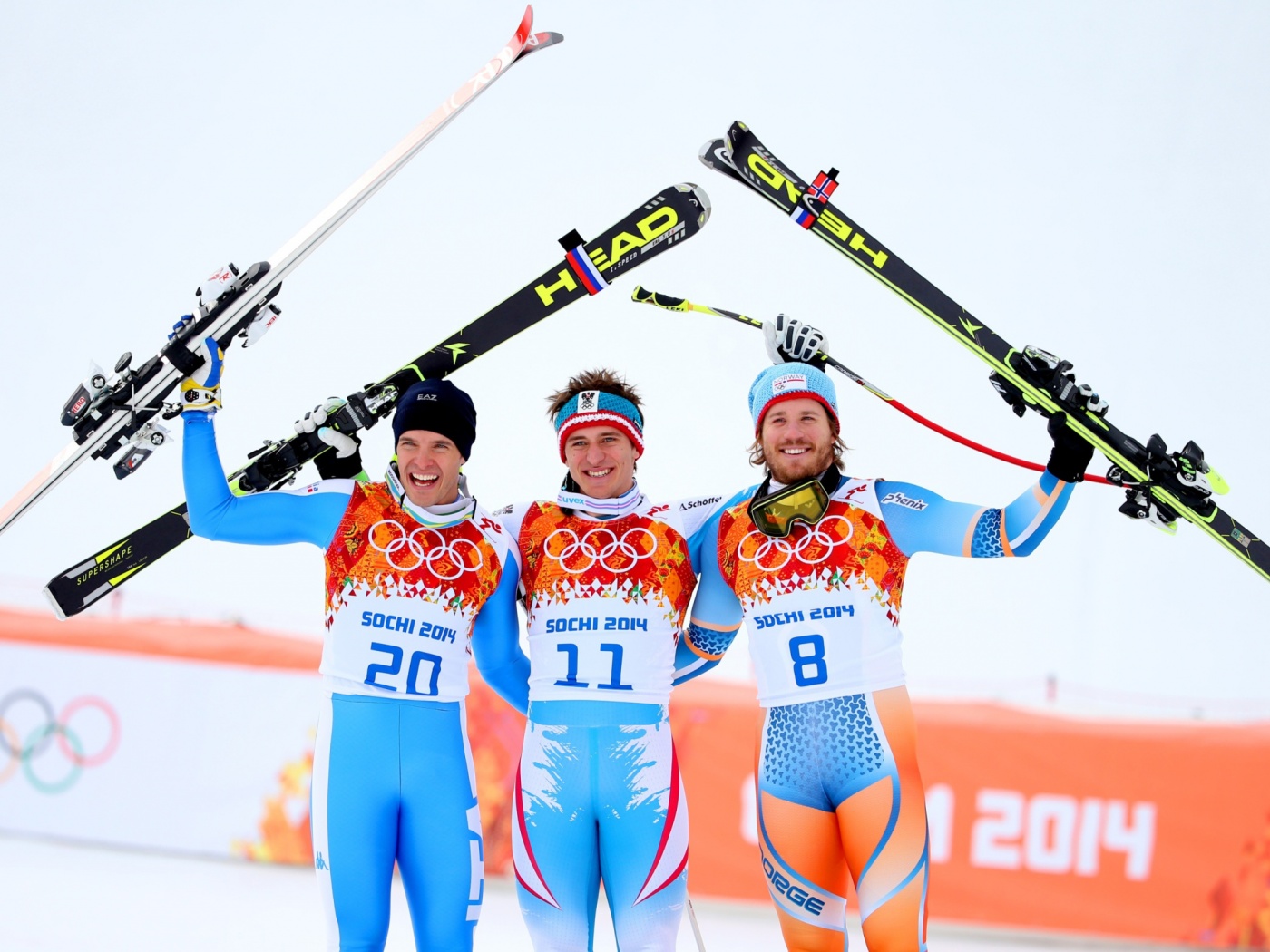 Winners In Alpine Skiing Sochi 2014