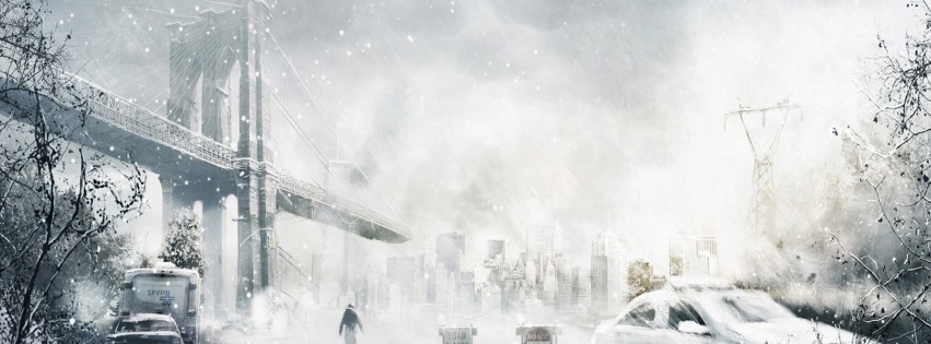 Winter Cityscapes Post-apocalyptic