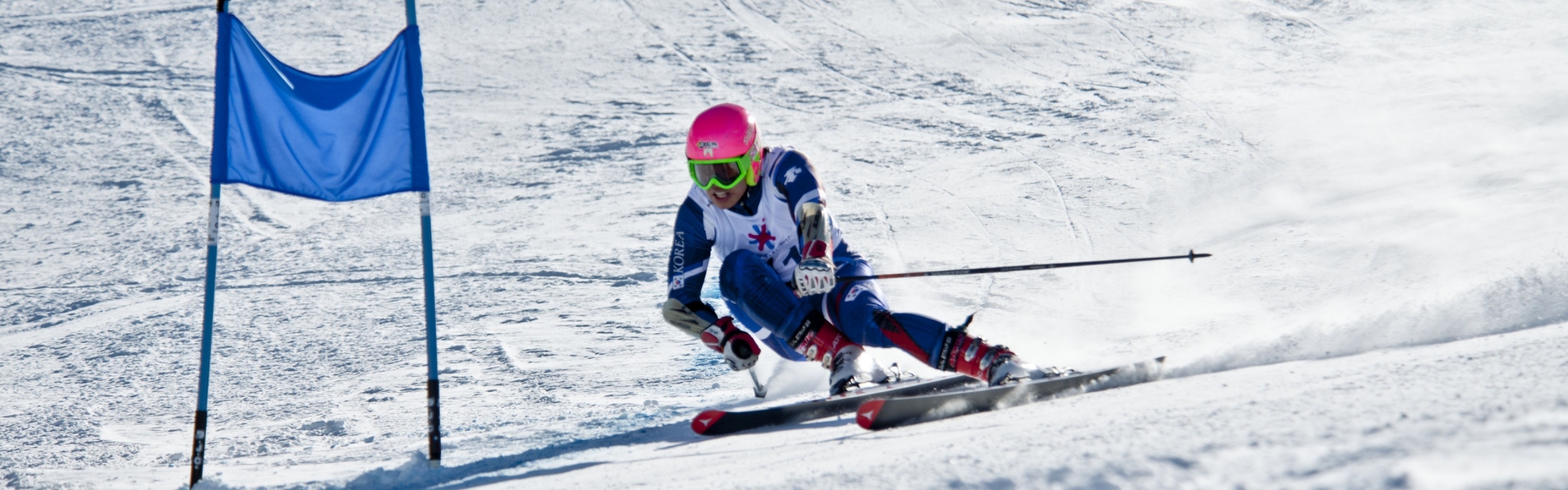 Winter Mountains Skiing