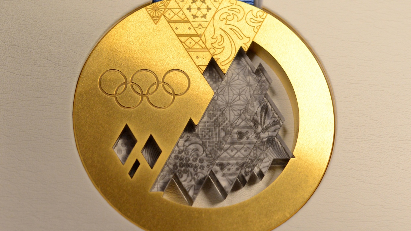 Winter Olympic Gold Medal Sochi