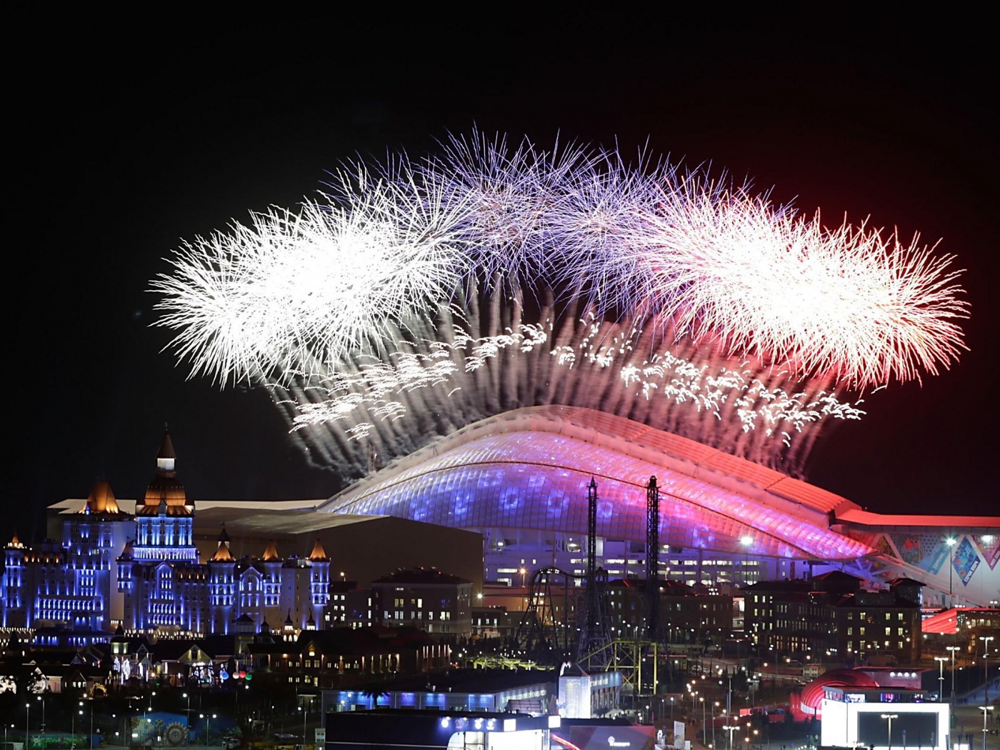 Winter Olympics Sochi 2014 Fireworks