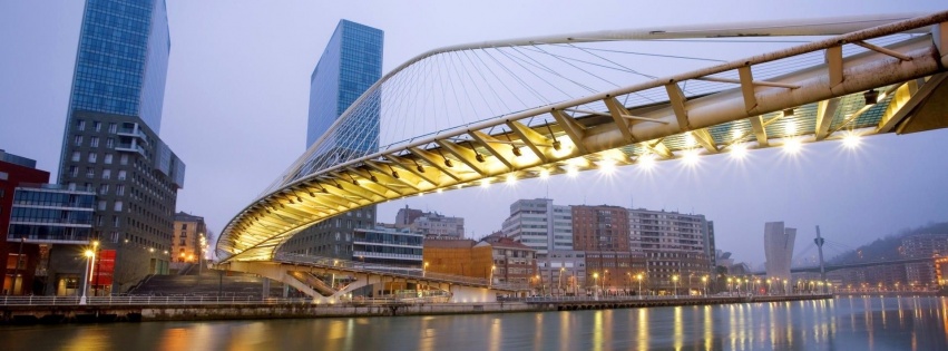 Wonderful Architecture Bilbao Bridge