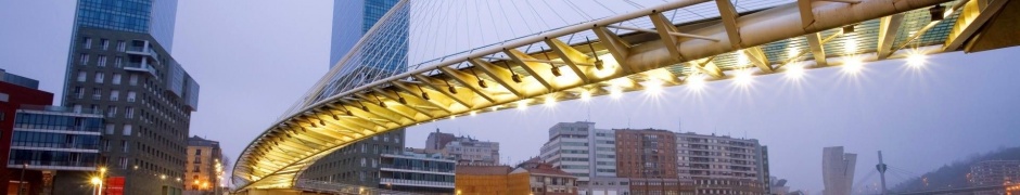 Wonderful Architecture Bilbao Bridge