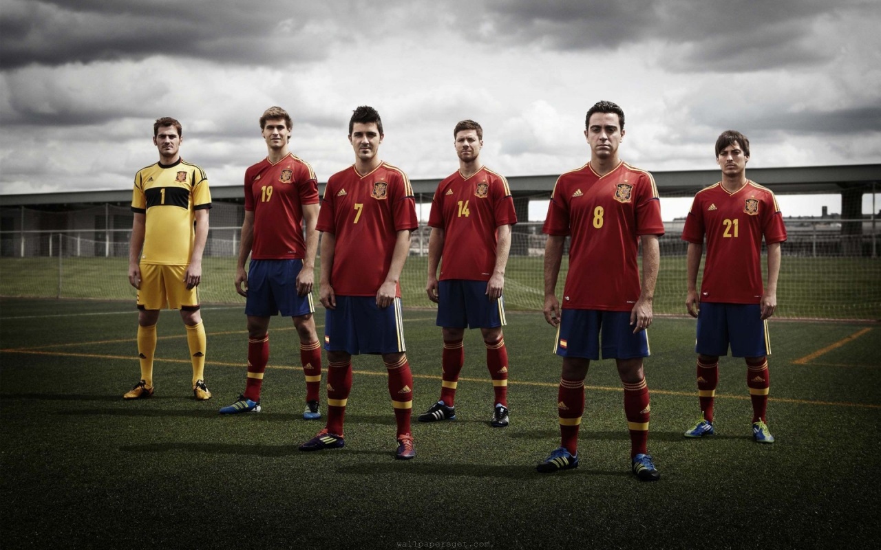 World Cup Spain National Football Team David Silva Ramos Jordi Alba Fernando Torres And Juan Mata