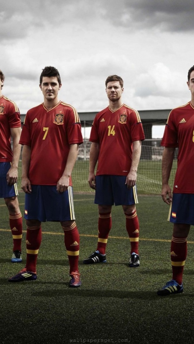 World Cup Spain National Football Team David Silva Ramos Jordi Alba Fernando Torres And Juan Mata