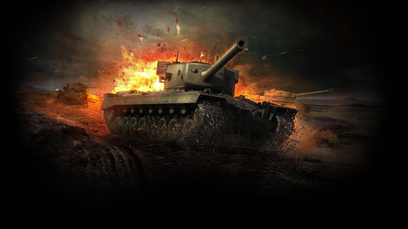 World Of Tanks War Scenes