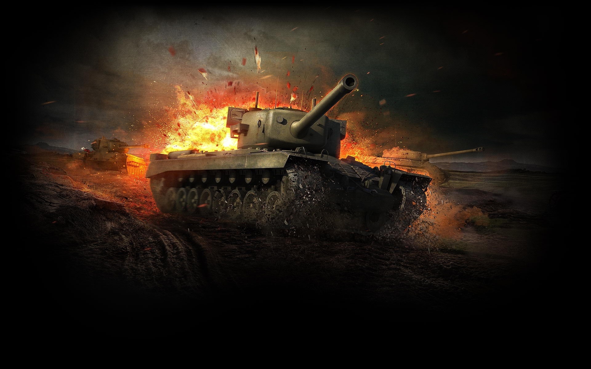 World Of Tanks War Scenes