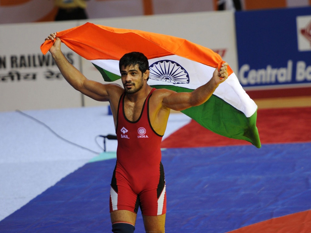 Wrestling Sushil Kumar Indian World Champion Wrestler