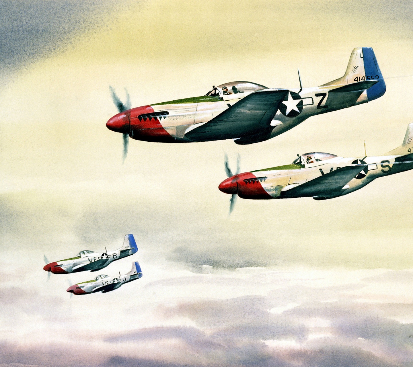 Wwii Aviation Artwork