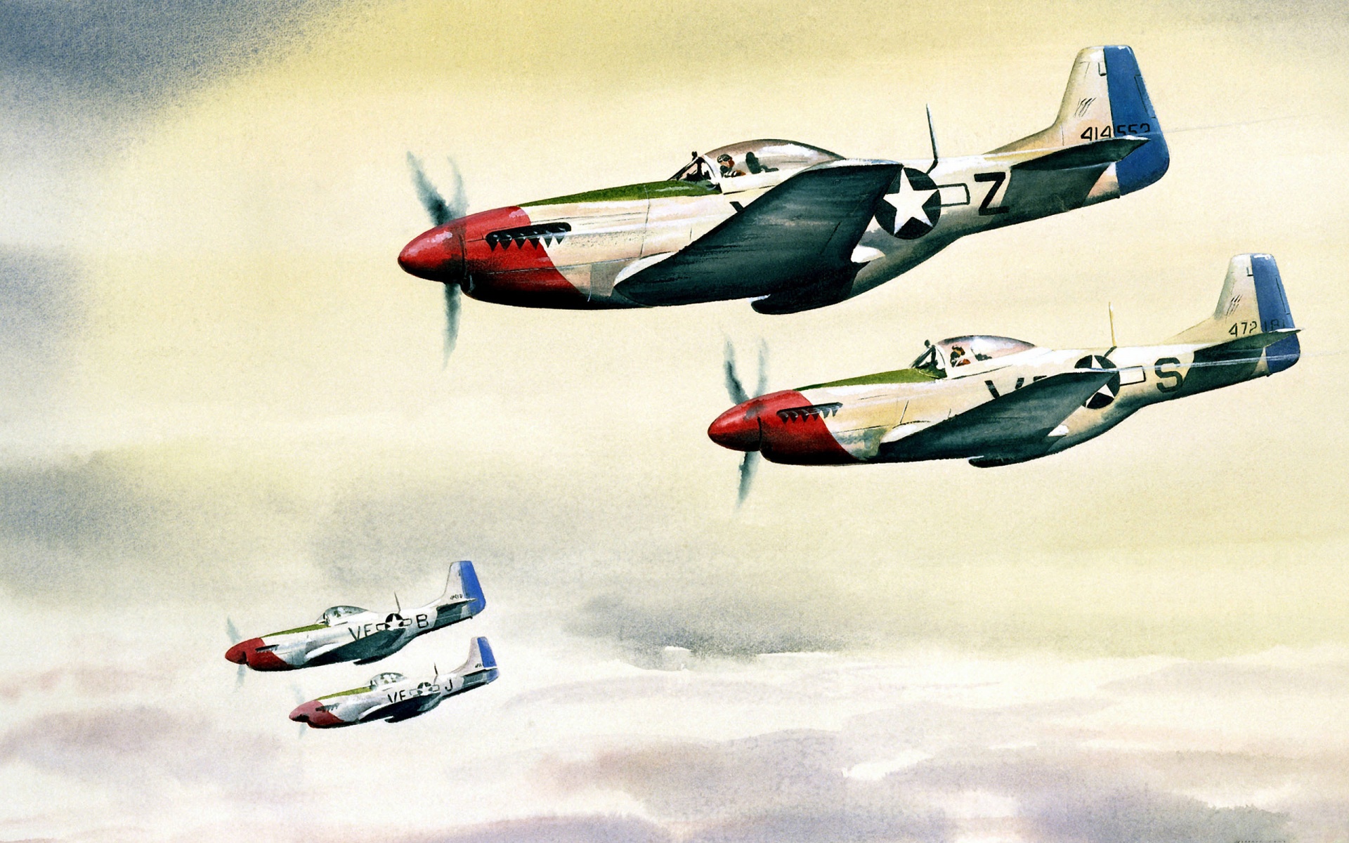 Wwii Aviation Artwork