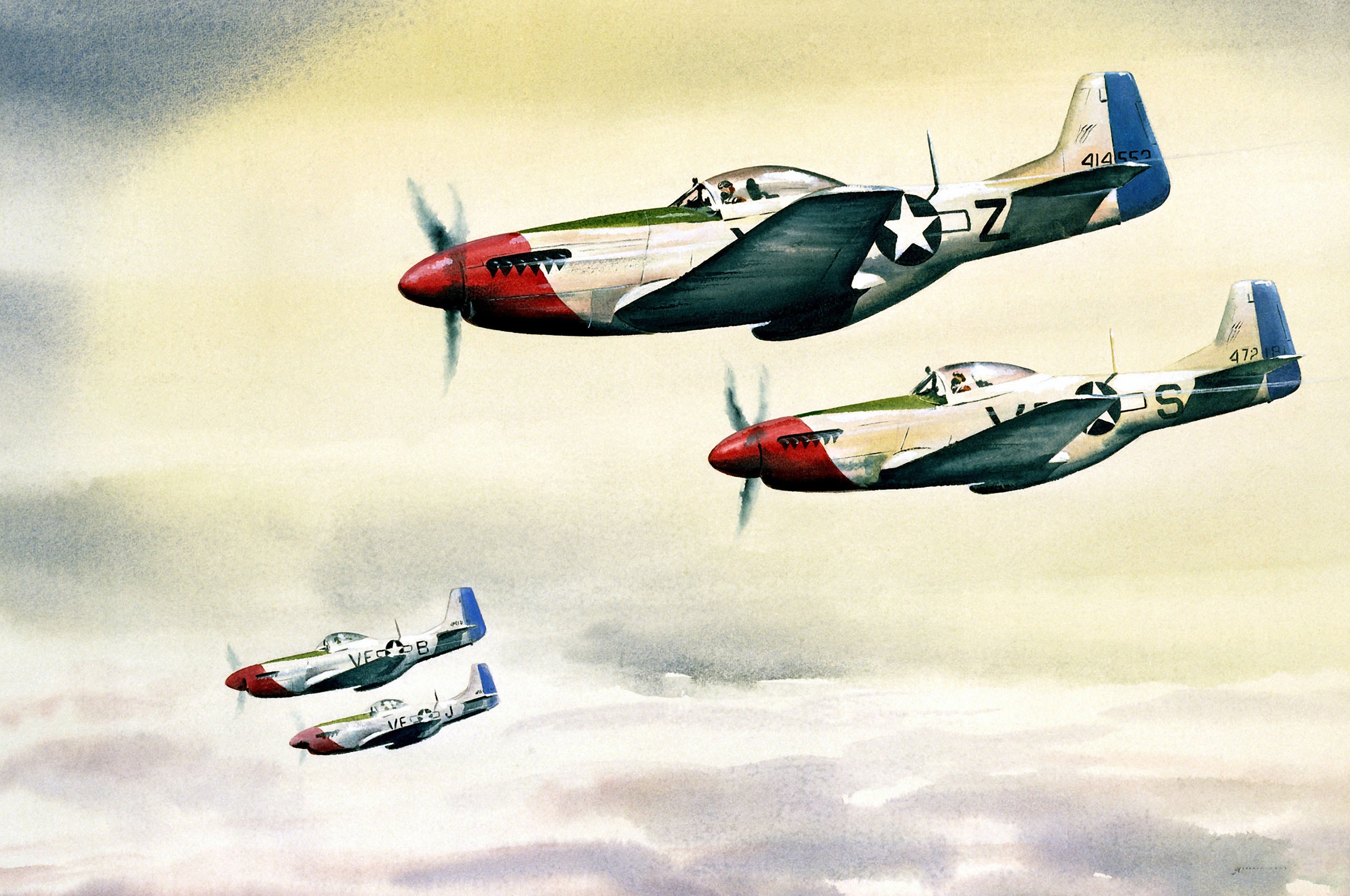 Wwii Aviation Artwork