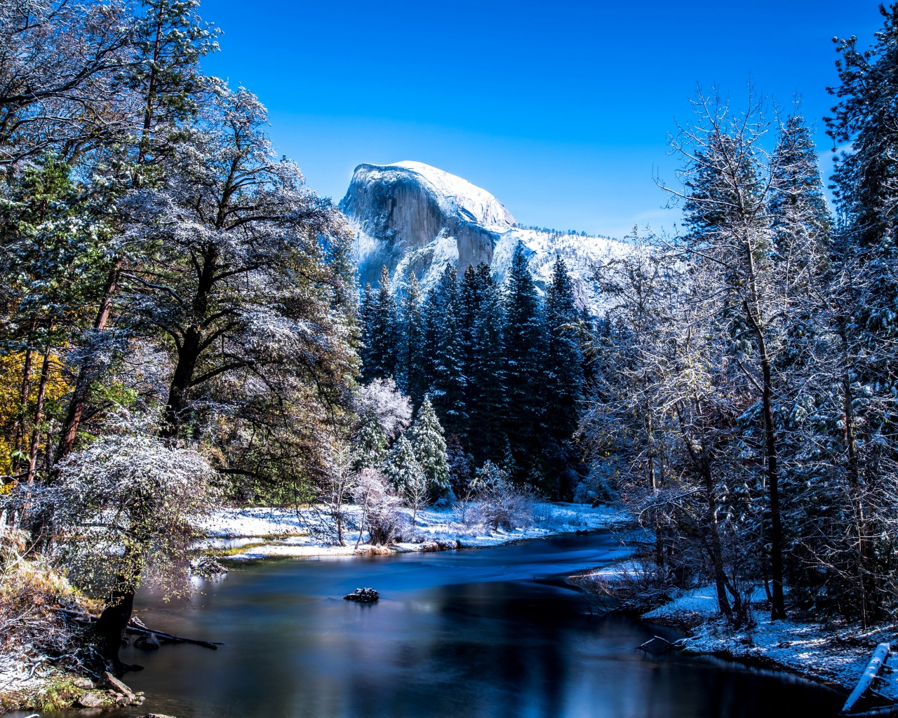 Yosemite National Park In Winter